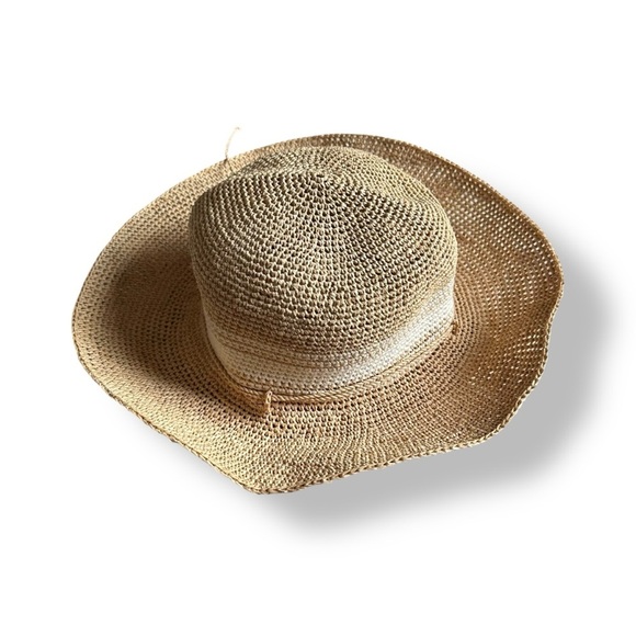 Helen Kaminski Provence 10 Raffia Sun Hat Packable Wide Brim Natural main image 6